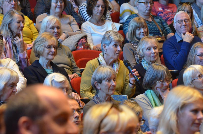 Audience - 2018 Wells Festival of Literature