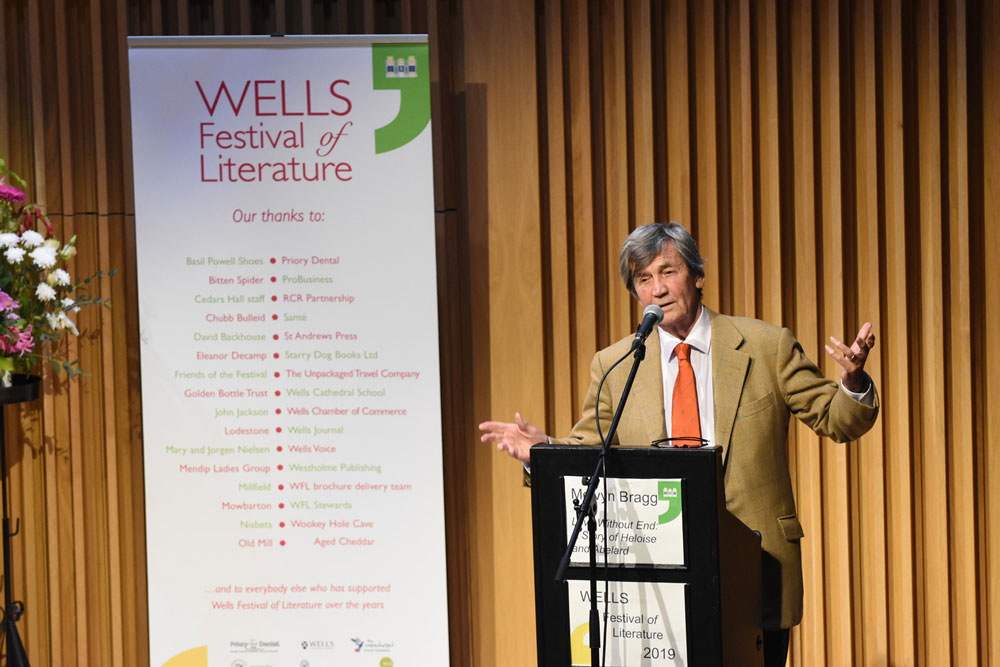 Melvyn Bragg - 2019 Wells Festival of Literature